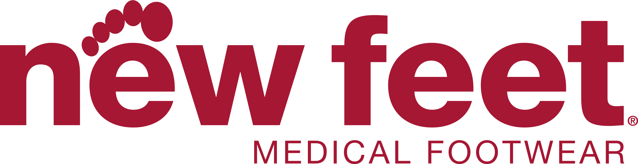 New feet -yrityksen logo