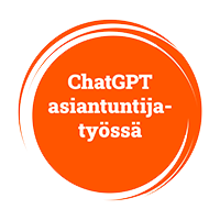ChatGPT ja tekoäly asiantuntijatyössä -verkkokoulutus ikoni