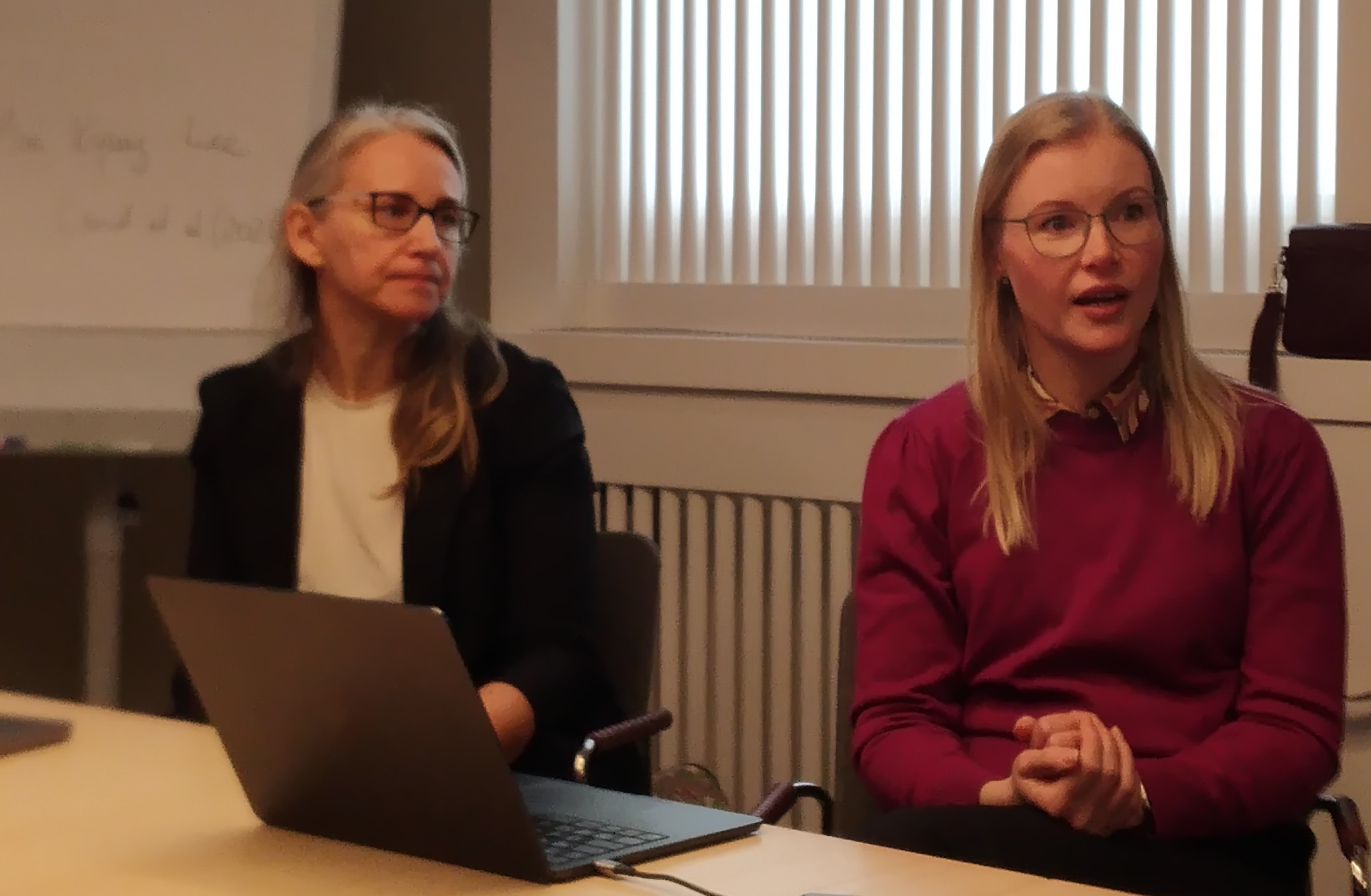 Postdoctoral Researcher Pille Strauss, Karolinska Institute & Research Specialist Mairi Savage, Karolinska Institute