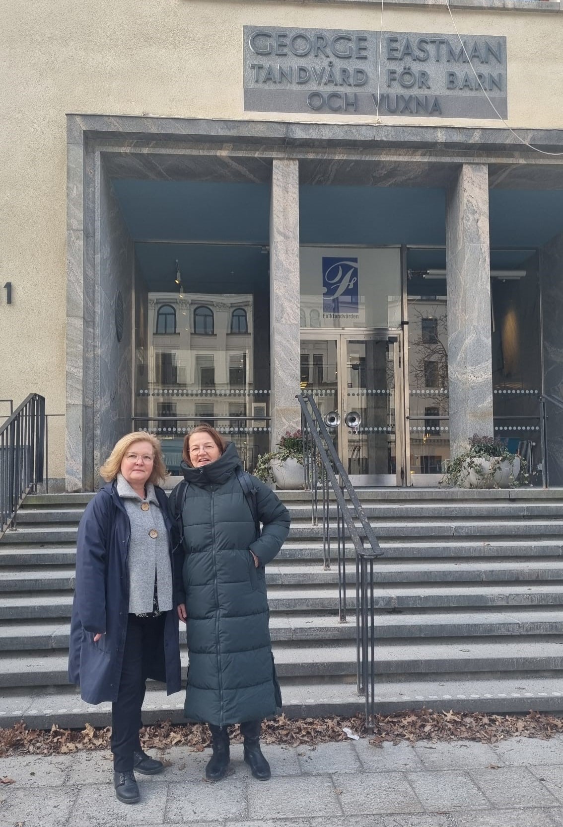 Projektipäällikkö Liisa Nuutinen, Metropolia Ammattikorkeakoulu ja Susanna Fooladi, Folktandvårde Eastmaninstitutet