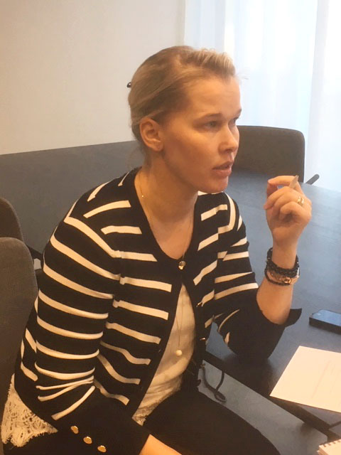 Projektijohtaja Kairi Märk Tallinnan Yliopiston Haapsalu Collegesta.