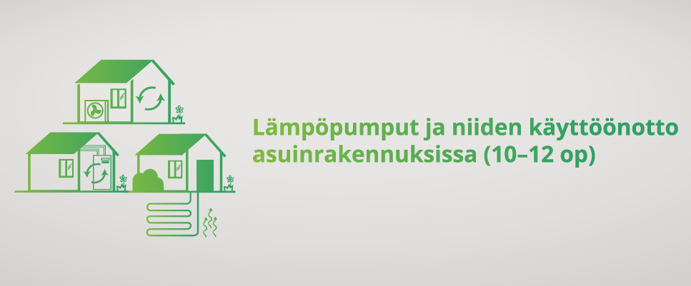 Bannerikuva koulutukselle Lämpöpumput