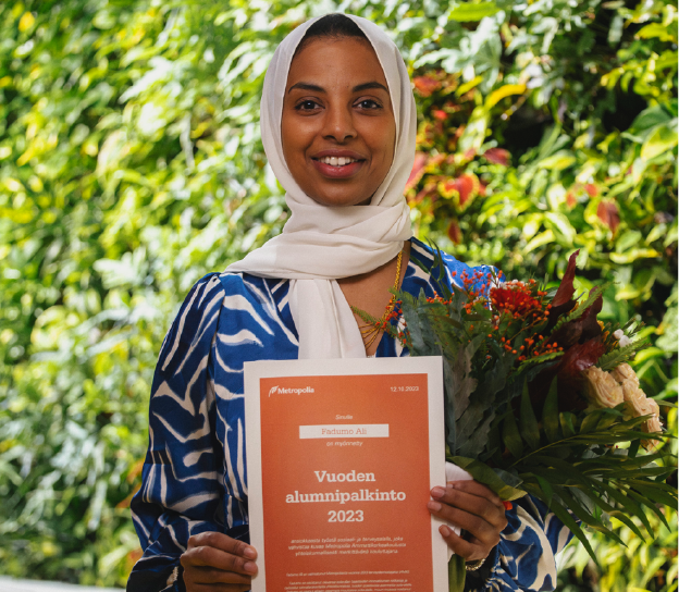 Fadumo Ali on vuoden alumni 2023