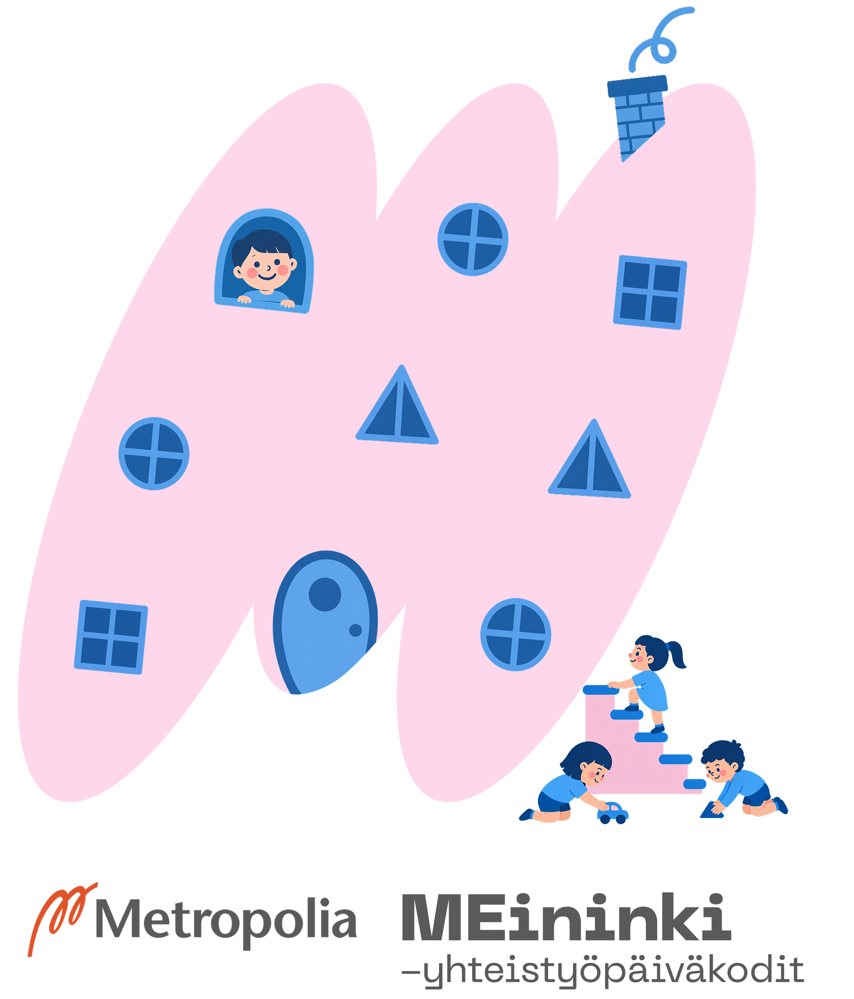 MEininki -yhteistyöpäiväkodit logo
