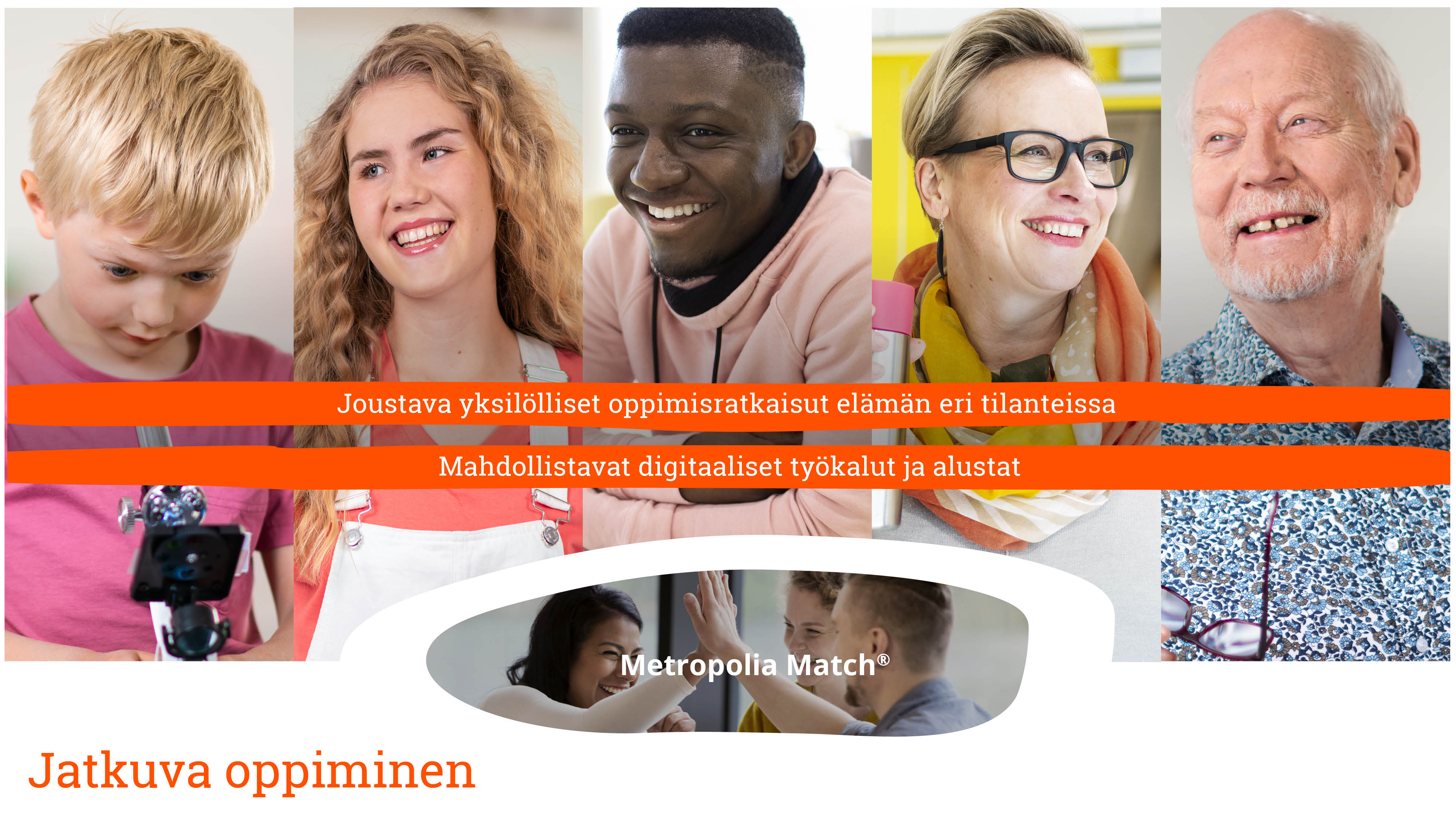 Jatkuva oppiminen: Joustavat oppimisratkaisut elämän eri tilanteissa. Mahdollistavat digitaaliset alustat ja työkalut.