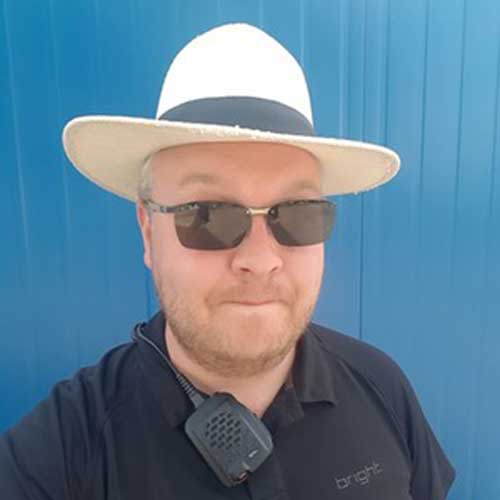 Esitys- ja teatteritekniikan opiskelija Hannu