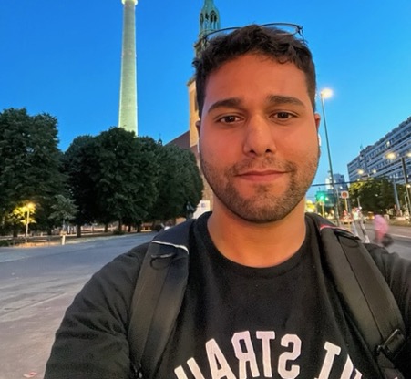 Samer Karamanin ottama selfiekuva itsestään.