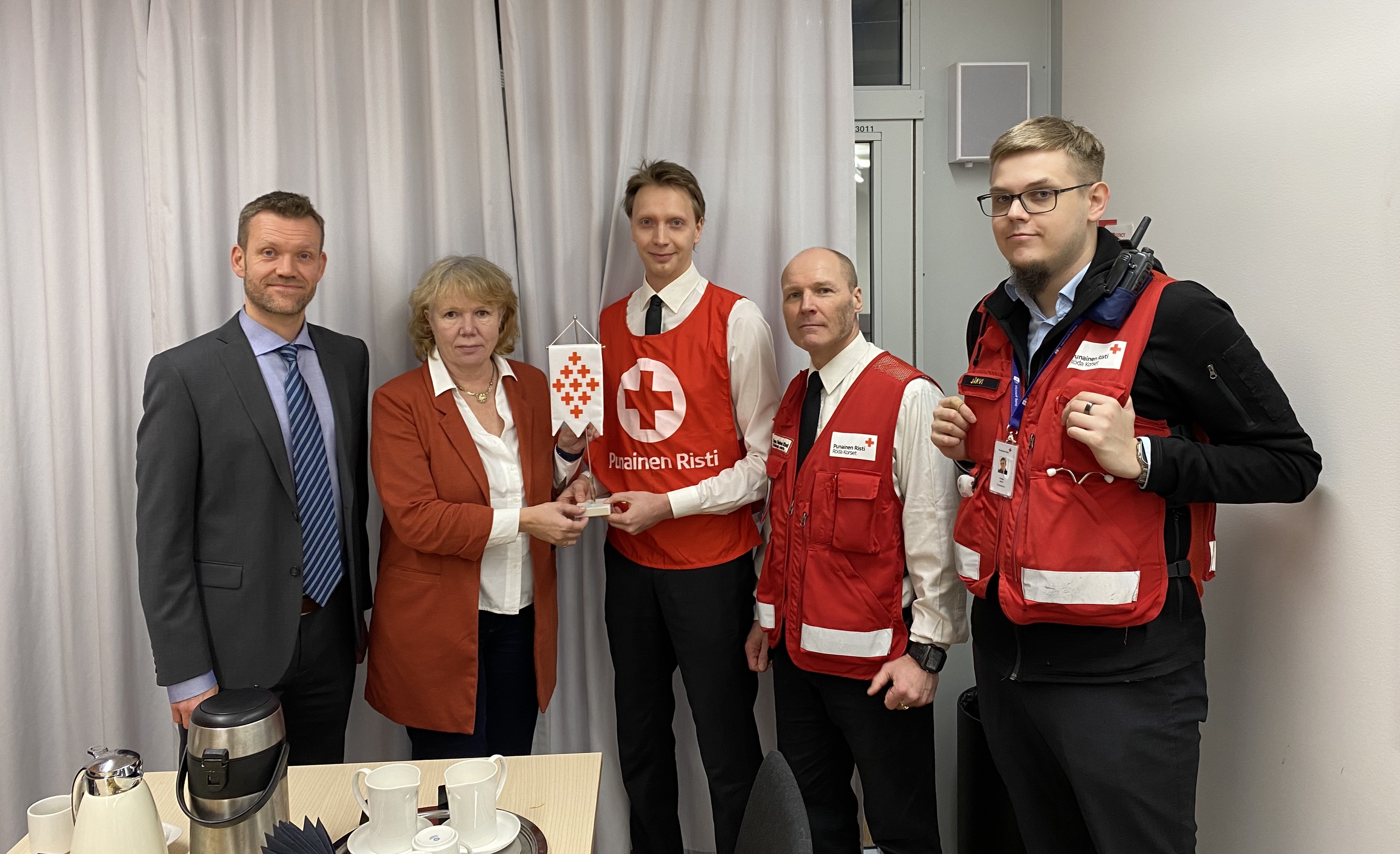 SPR luovuttaa standaarin Metropolialle