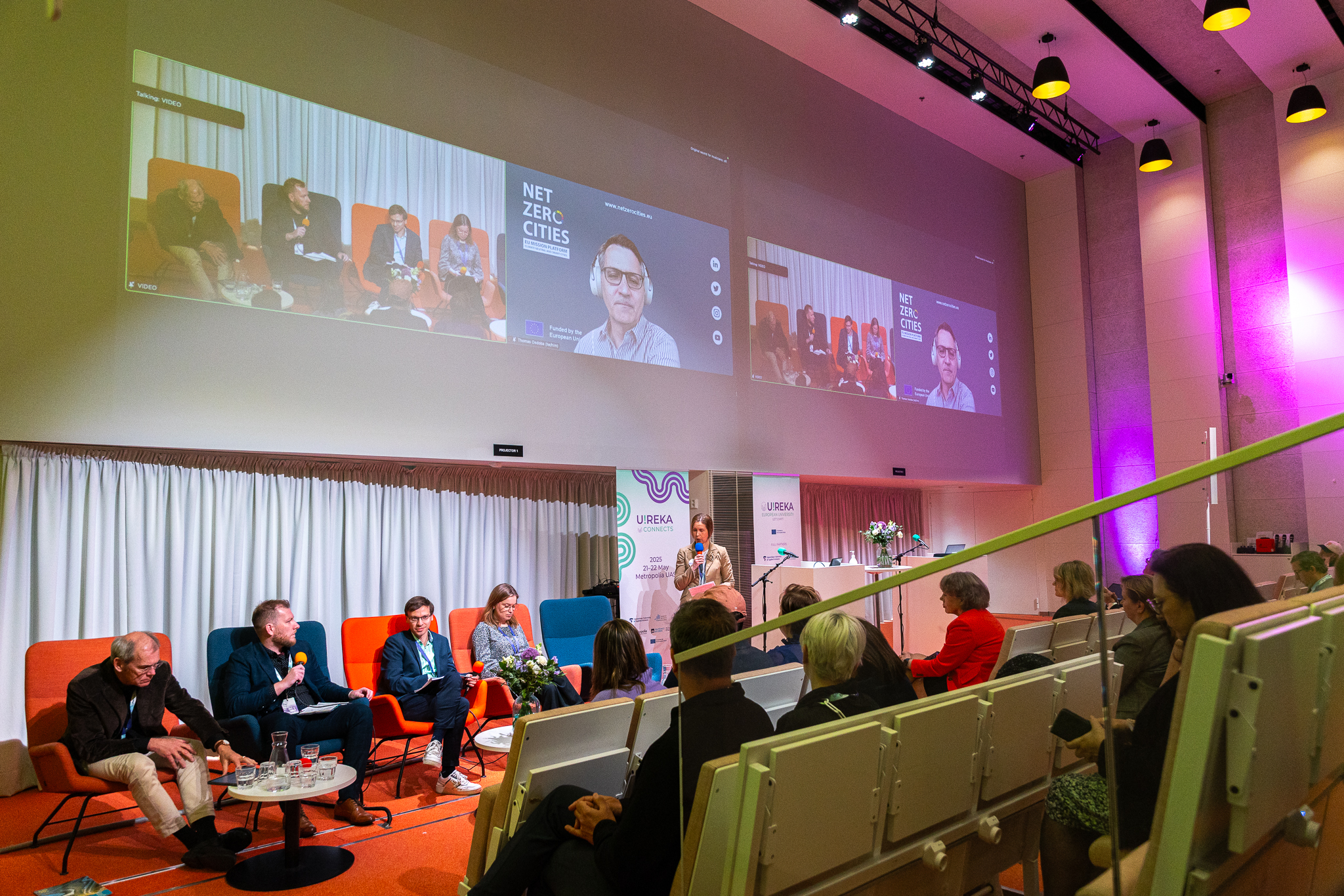 U!REKA Connects panel discussions