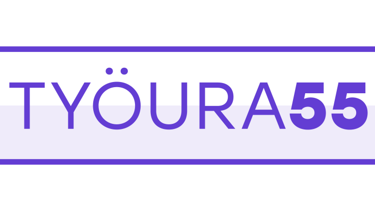 Työura55+-logo.