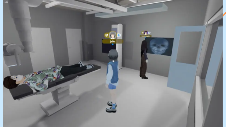 Screenshot of Espoonlahti Health Center simulation.