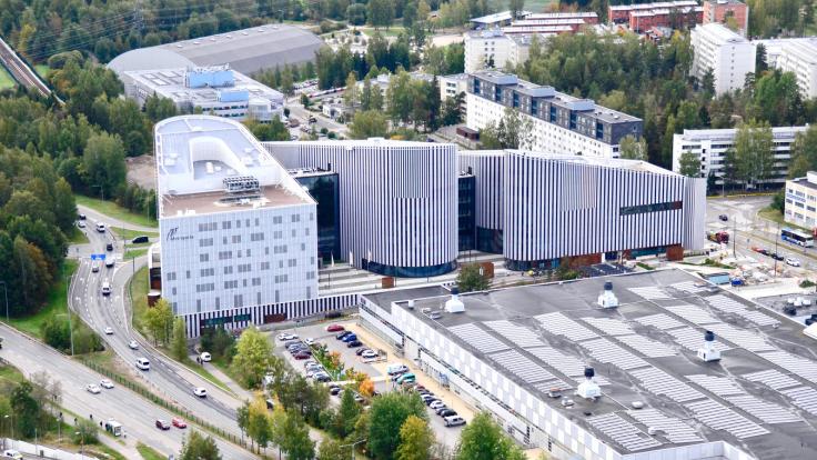 Ilmakuva Metropolian Myllypuron kampuksesta