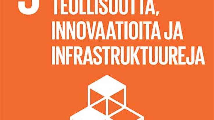 Kestävää teollisuutta, innovaatioita ja infrastruktuureja
