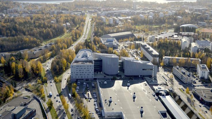 Myllypuron kampuksen ilmakuva