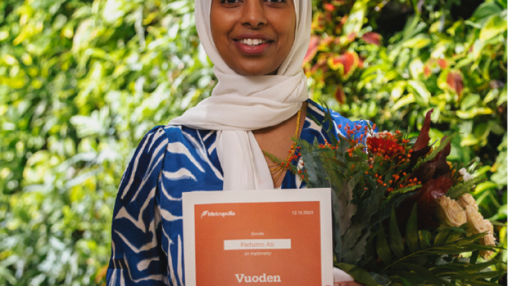 Fadumo Ali on vuoden alumni 2023
