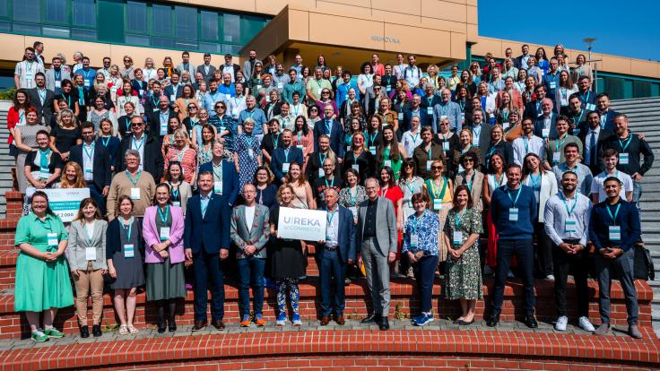 A group photo of the U!REKA Connects 2024 participants