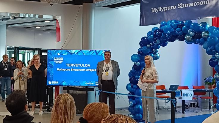 Myllypuro Showroomin avajaiset pidettiin Helsinki-päivänä 12.6.2024
