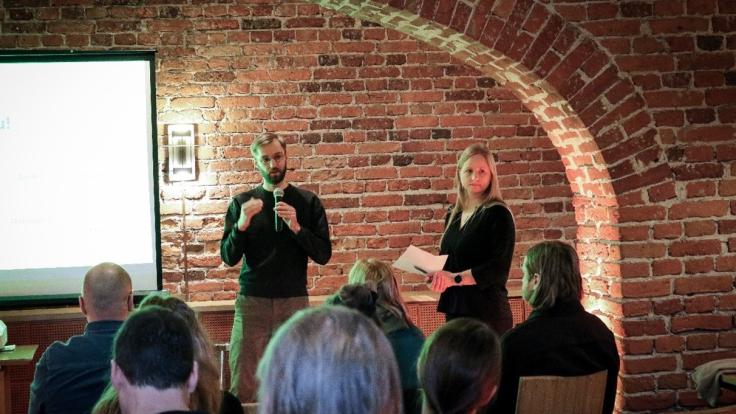 Cycle4Climate-hanke järjesti pyöräilyyn keskittyvän tapahtuman Albergan kartanolla.