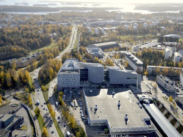 Myllypuron kampuksen ilmakuva