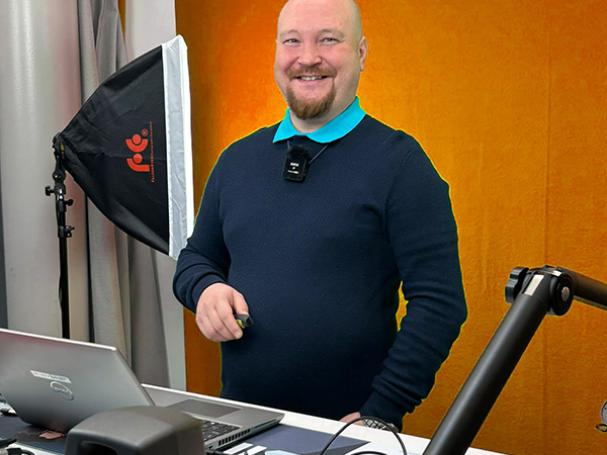 BIM-kouluttaja Mikko Raikaa.