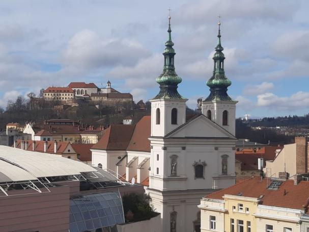 View over the city of Brno