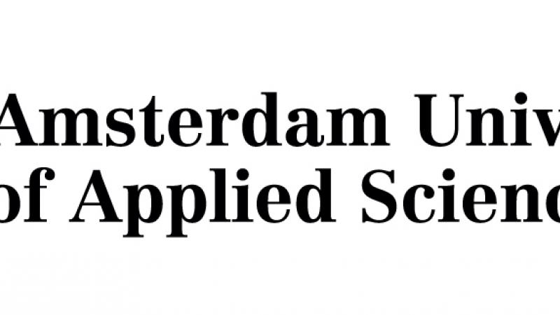 Amsterdam University of Applied Sciences logo.