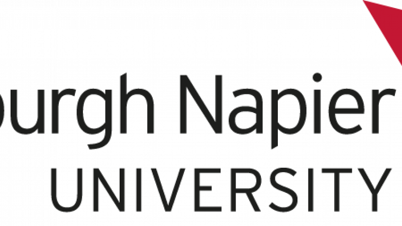 Edinburgh Napier University logo.