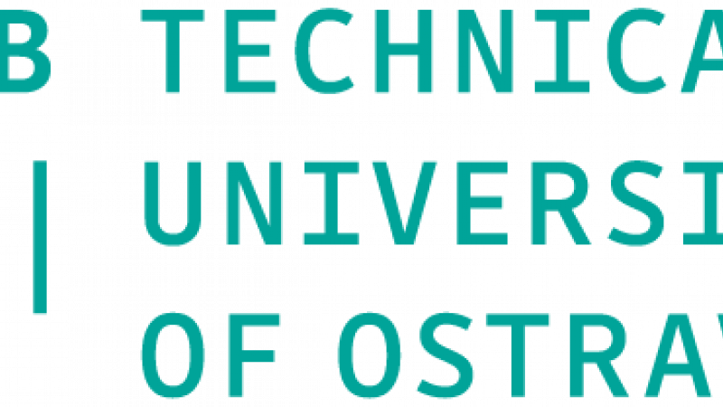 Technical University of Ostrava logo.