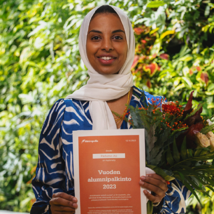 Fadumo Ali on vuoden alumni 2023