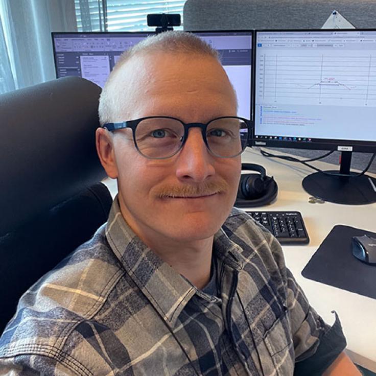 Maanmittausinsinööri Juha Martikainen