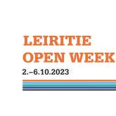 Leiritie Open Week -teksti.