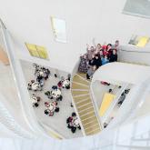 People at Metropolia's Myllypuro campus.