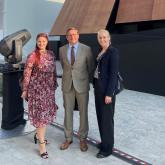 Pictured: Dalia Karlaite, Vilniaus Kolegija/University of Applied Sciences ja John Edwars, Secretary General of EURASHE (European Association of Institutions in Higher Education)