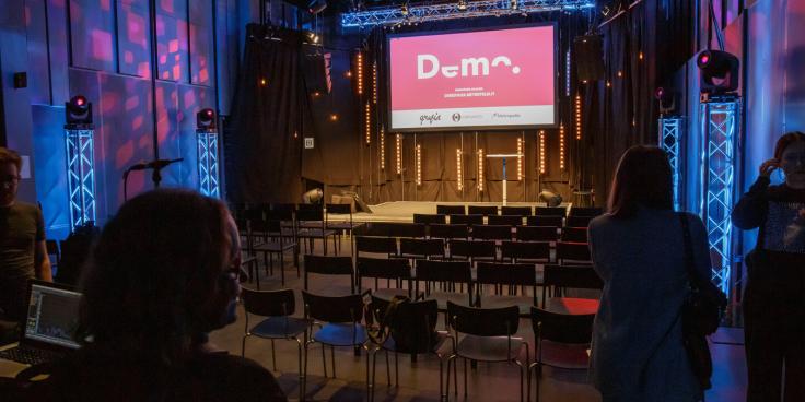 Demopäivän tunnelmaa Arabian kampuksella