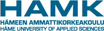 Hämeen ammattikorkeakoulun logo. Hämeen ammattikorkeakoulun logo.
