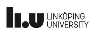 Linköping University logo. Linköping University logo.