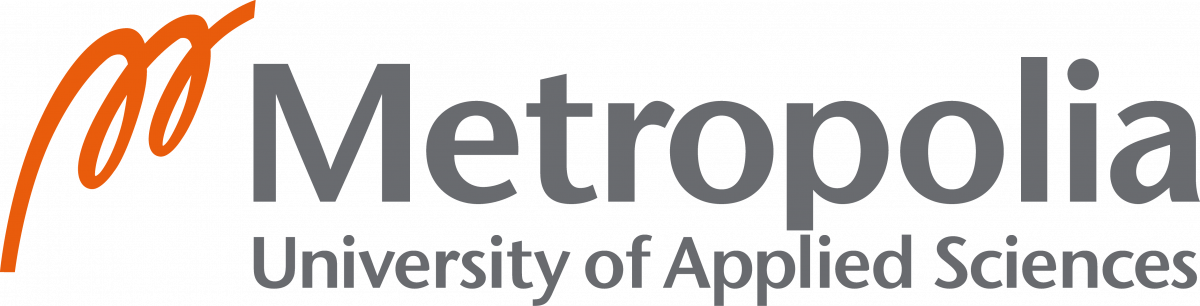 Metropolian logo englanniksi.