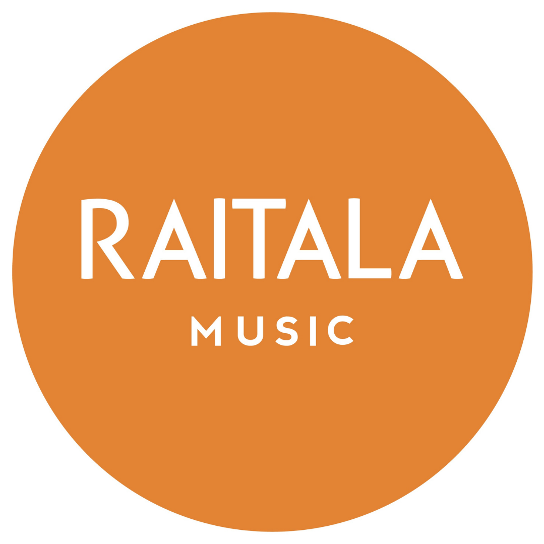 Raitala music logo. Raitala music logo.