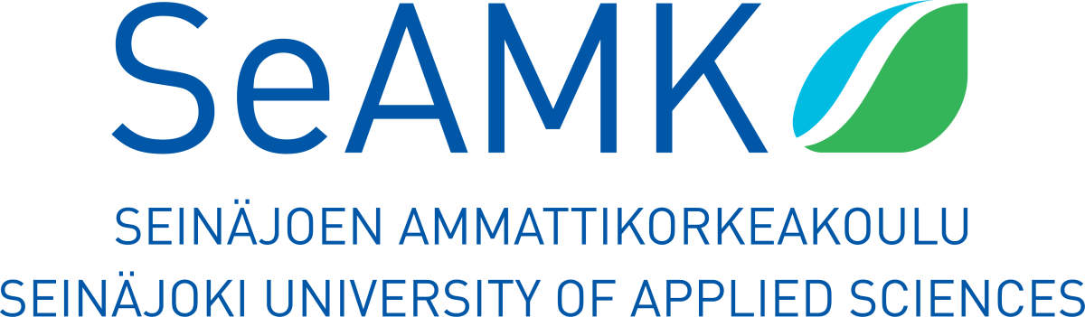 Seinäjoen ammattikorkeakoulun logo. Seinäjoen ammattikorkeakoulun logo.