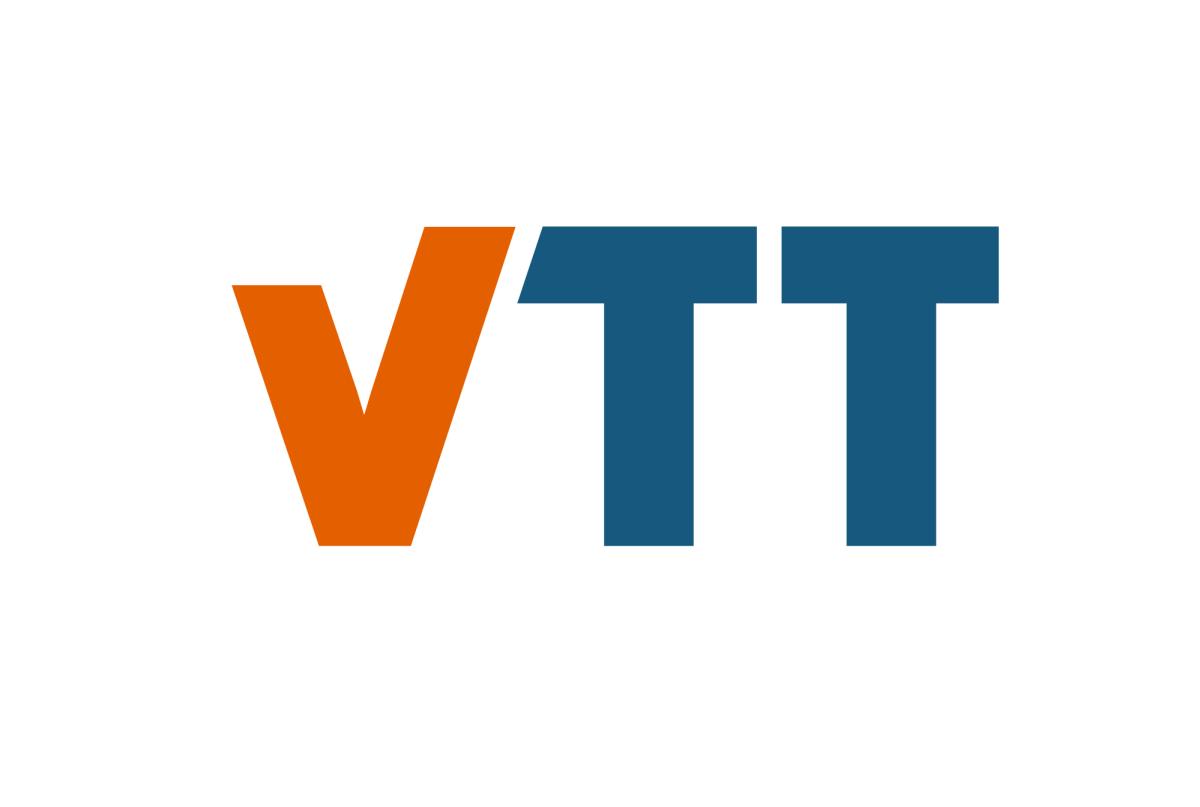 VTT:n logo. VTT:n logo.