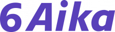 6 Aika logo. 6 Aika logo.