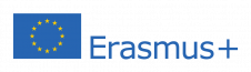 Erasmus + logo.