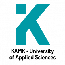 Kajaanin ammattikorkeakoulu KAMK logo