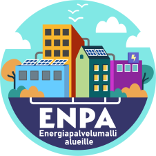 Energiapalvelumalli hankkeille (ENPA) -hankkeen logo