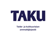 Taide- ja kulttuurialan ammattijärjestö TAKU ry logo