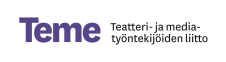 Teatteri- ja mediatyöntekijöiden liitto Teme logo