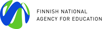 Opetushallituksen logo englanniksi.