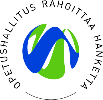 Opetushallituksen sini-vihreä logo
