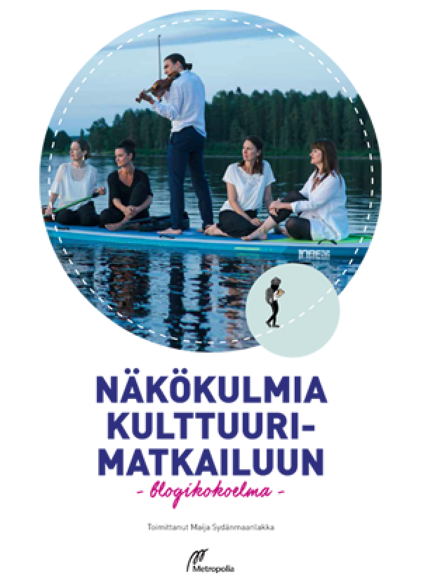 Näkökulmia kulttuurimatkailuun -julkaisun kansi.